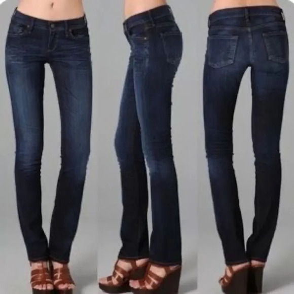 Citizens of Humanity Ava Low Rise Straight Leg Jeans - Picture 1 of 10